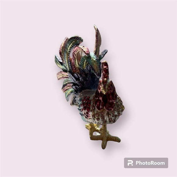 Rooster Trinket Box - Picture 2 of 3